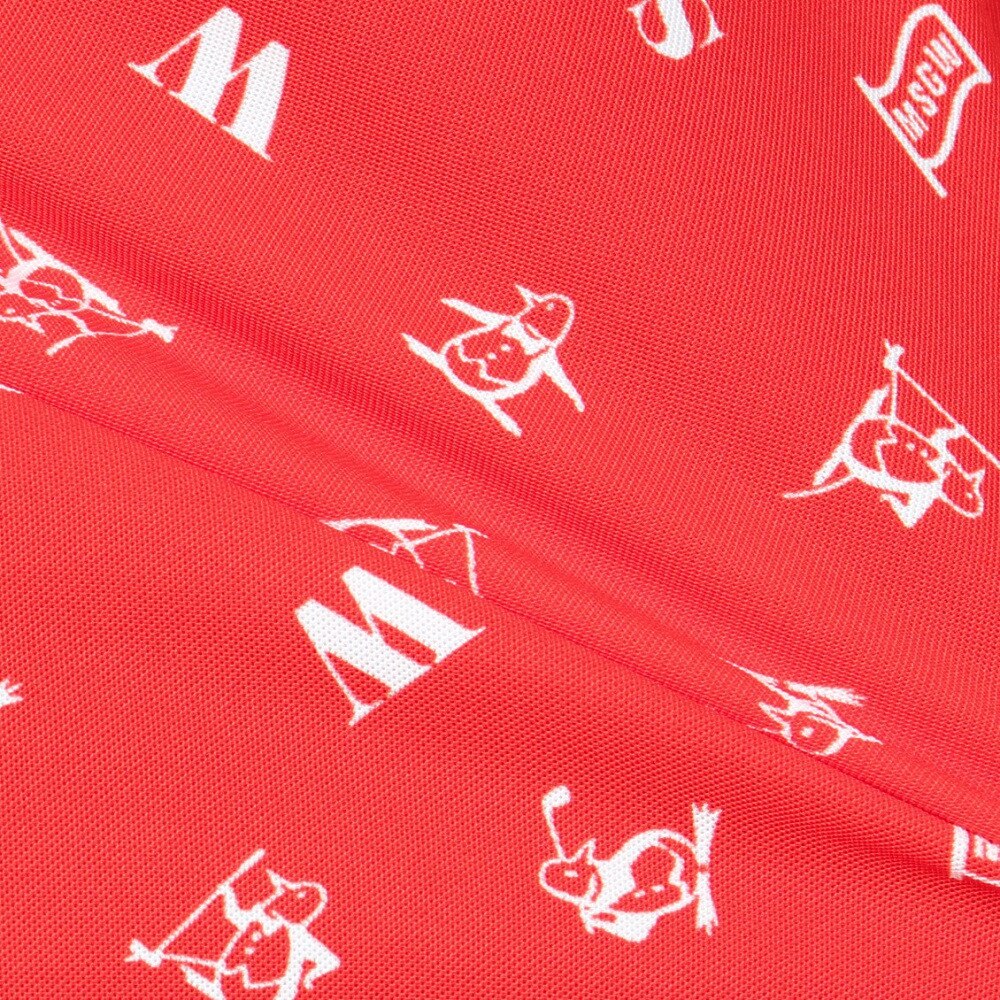 マンシングウエア（MUNSING WEAR）（レディース）ゴルフウェア 吸汗速乾 ストレッチ ペンギン飛び柄長袖ポロシャツ MG4FLS80L OR00