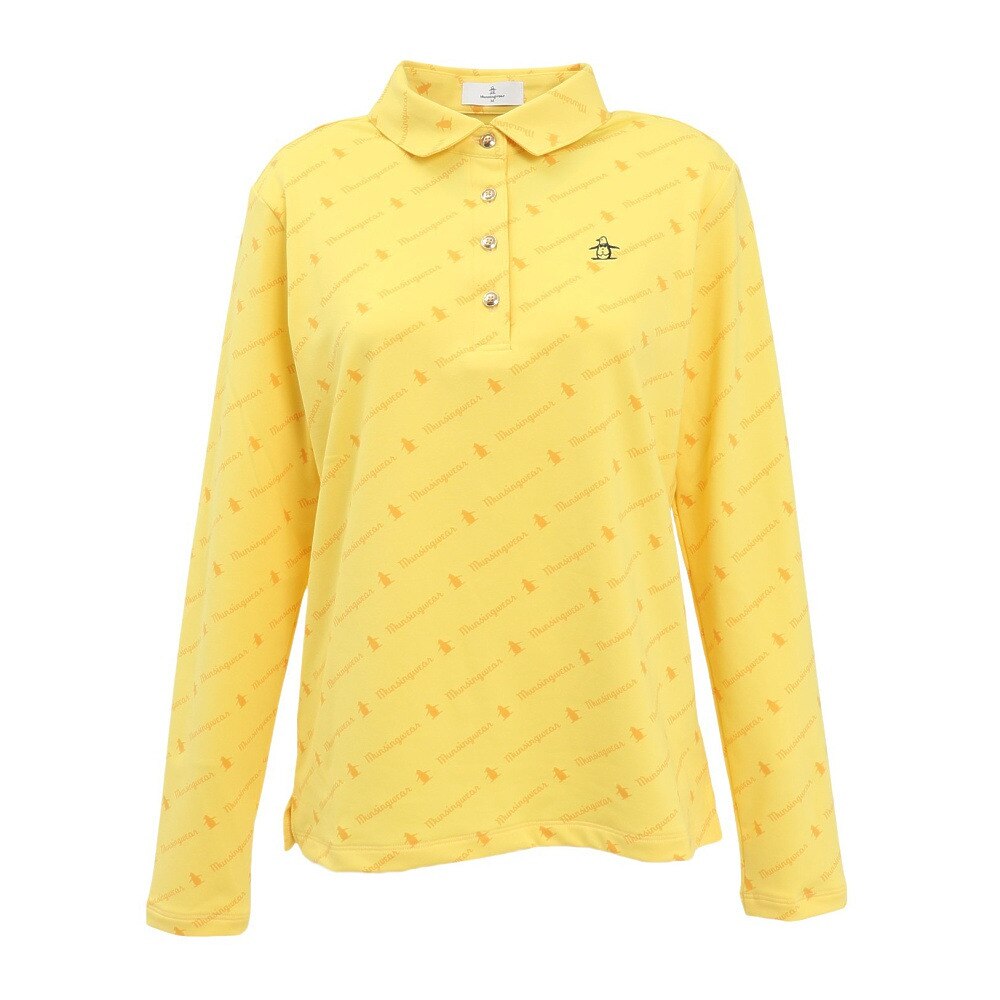 中古 レディース マンシングウェア Munsing wear 半袖ポロシャツ