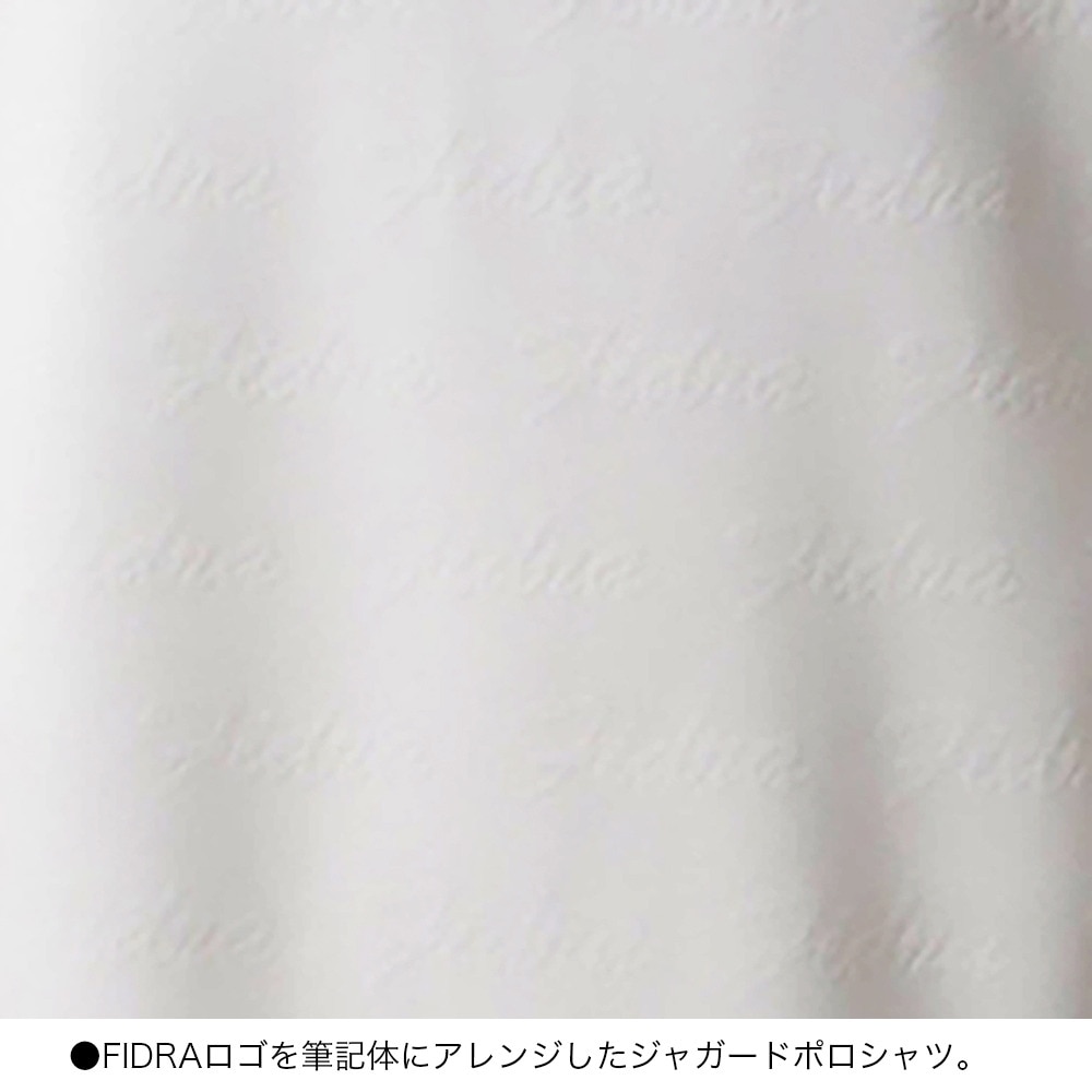フィドラ（FIDRA）（レディース）ゴルフウェア 裏起毛 長袖 ポロシャツ FD5SUG32 WHT
