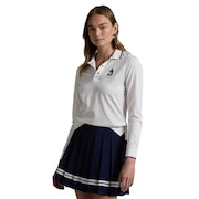 (レディース)ゴルフウェア テーラード フィット Polo ベア ジャージー ポロシャツ WMXGKNINB920259100