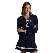 (レディース)ゴルフウェア テーラード フィット Polo ベア ジャージー ポロシャツ WMXGKNINB920260410