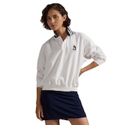 (レディース)ゴルフウェア Polo ベア フリース ロングスリーブ ポロシャツ WMXGKNINC020221100