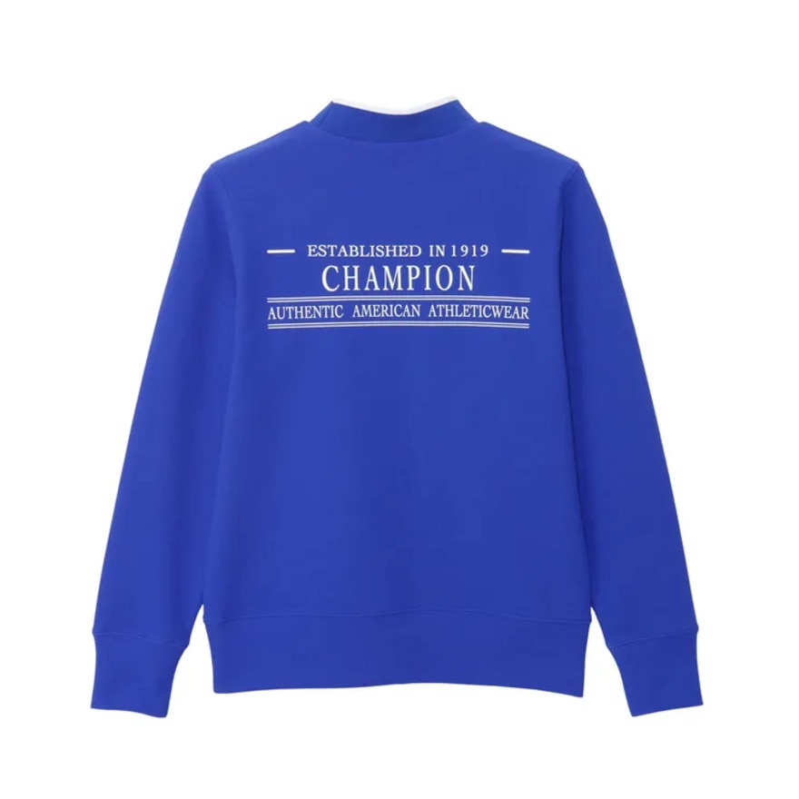チャンピオン（CHAMPION）（レディース）ゴルフウェア 吸汗速乾 長袖 モックネックシャツ CW-BG401 340