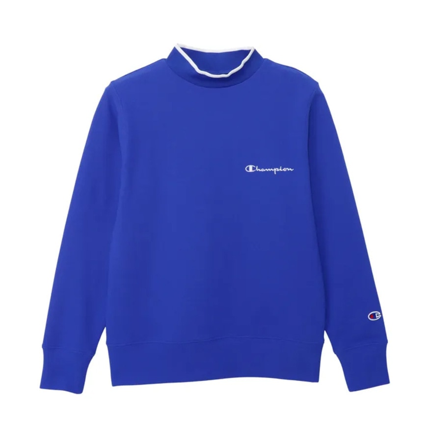 チャンピオン（CHAMPION）（レディース）ゴルフウェア 吸汗速乾 長袖 モックネックシャツ CW-BG401 340