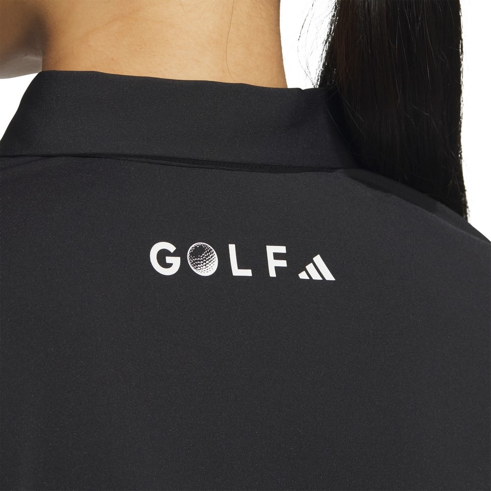 アディダス（adidas）（レディース）ゴルフウェア エアロレディ 長袖ポロシャツ KTI95-JF4619BLK
