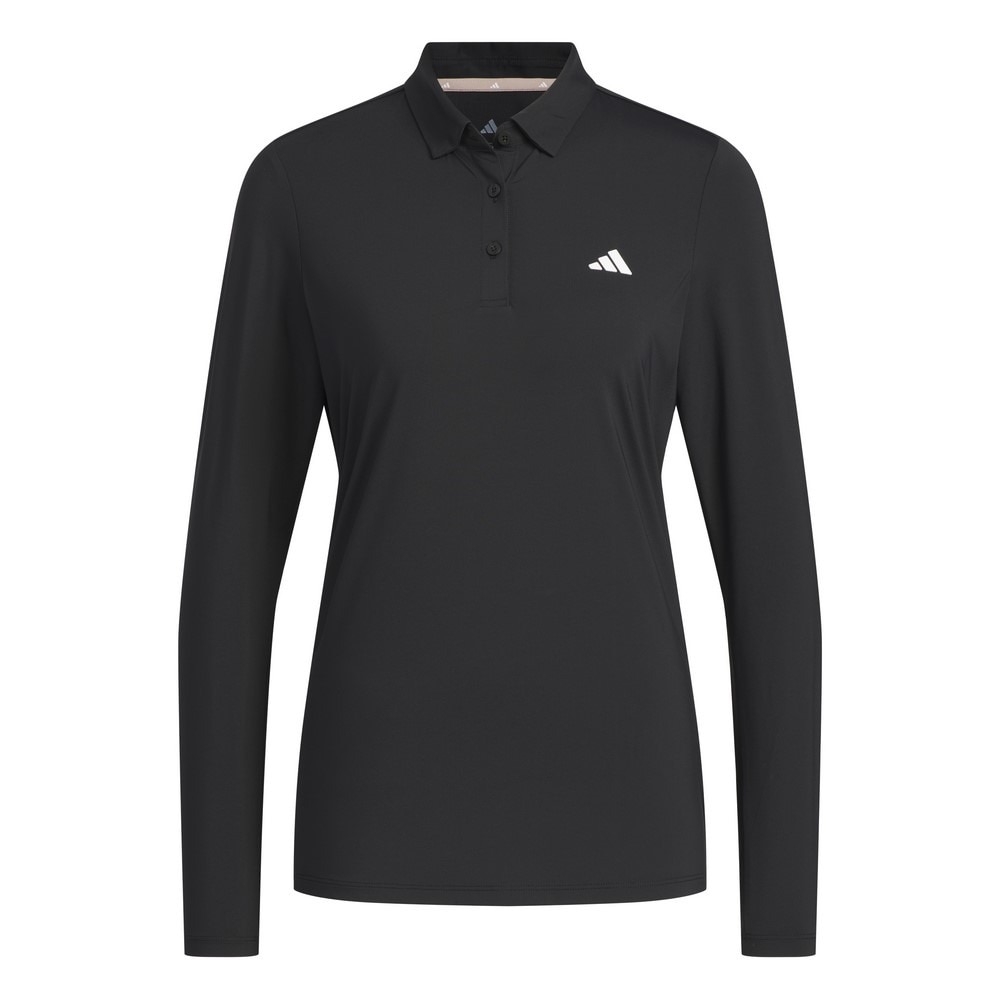 アディダス（adidas）（レディース）ゴルフウェア エアロレディ 長袖ポロシャツ KTI95-JF4619BLK