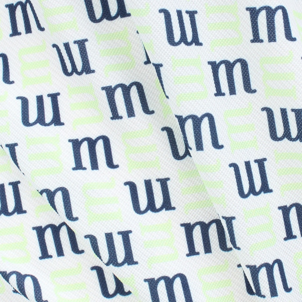 マンシングウエア（MUNSING WEAR）（レディース）ゴルフウェア サンスクリーン ロゴ長袖ポロシャツ MG5SLS24L WH00