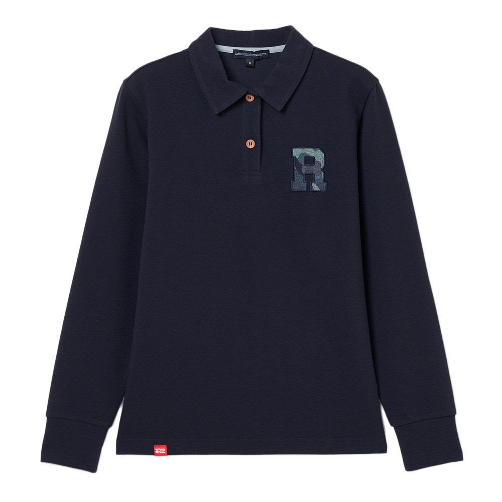 ROSASEN(ROSASEN)ゴルフウェア 鹿の子ダンボール 長袖ポロシャツ 045-24813-25AW-098(Lady… ROSASEN（ROSASEN）（レディース）ゴルフウェア 鹿の子ダンボール 長袖