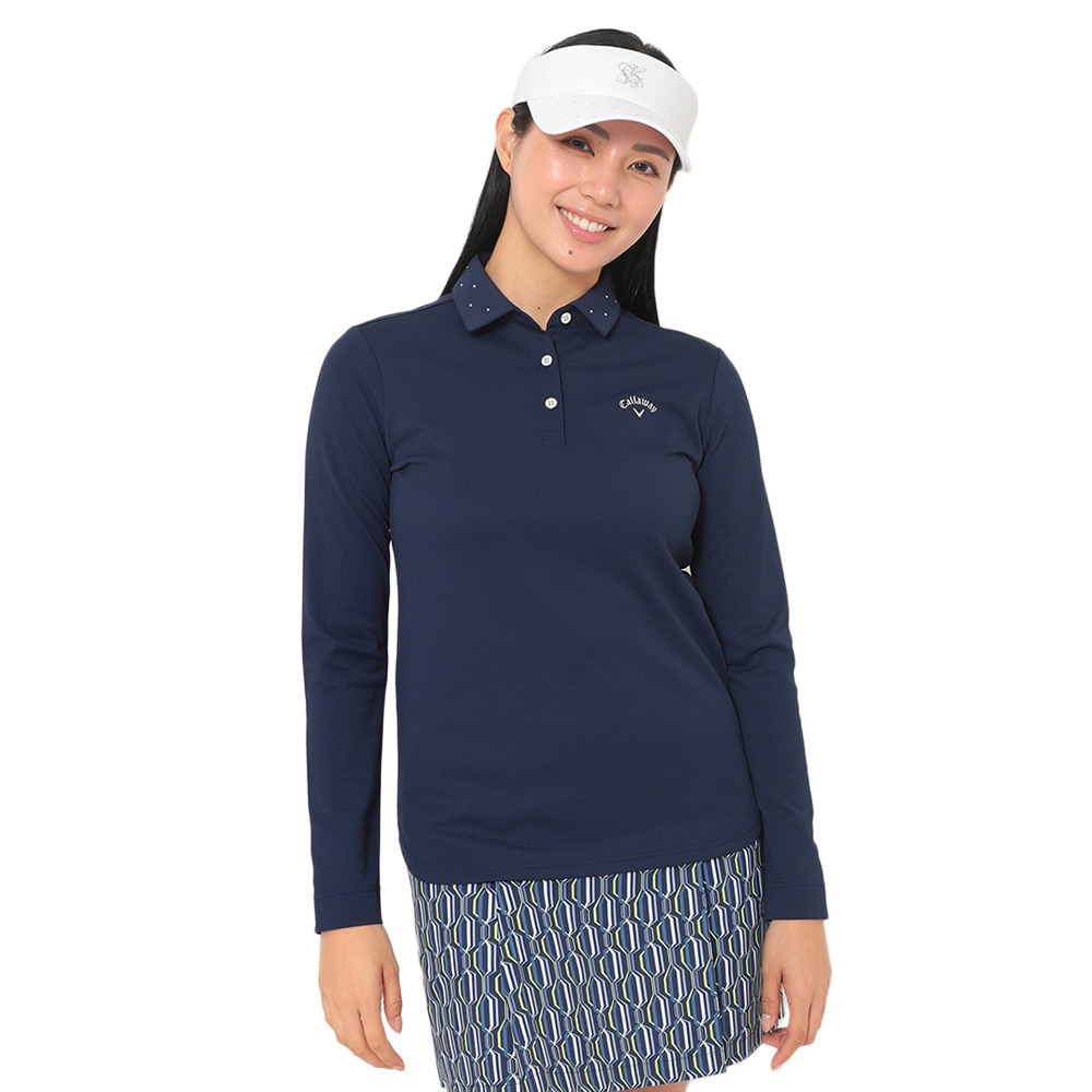 キャロウェイ（CALLAWAY）（レディース）ゴルフウェア オニカノコ長袖シャツ C25233200-1120