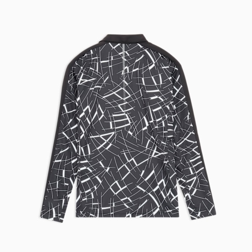 プーマ（PUMA）（レディース）ゴルフウェア 吸水速乾 シャドウキャット グラフィック 長袖ポロシャツ 635819-01