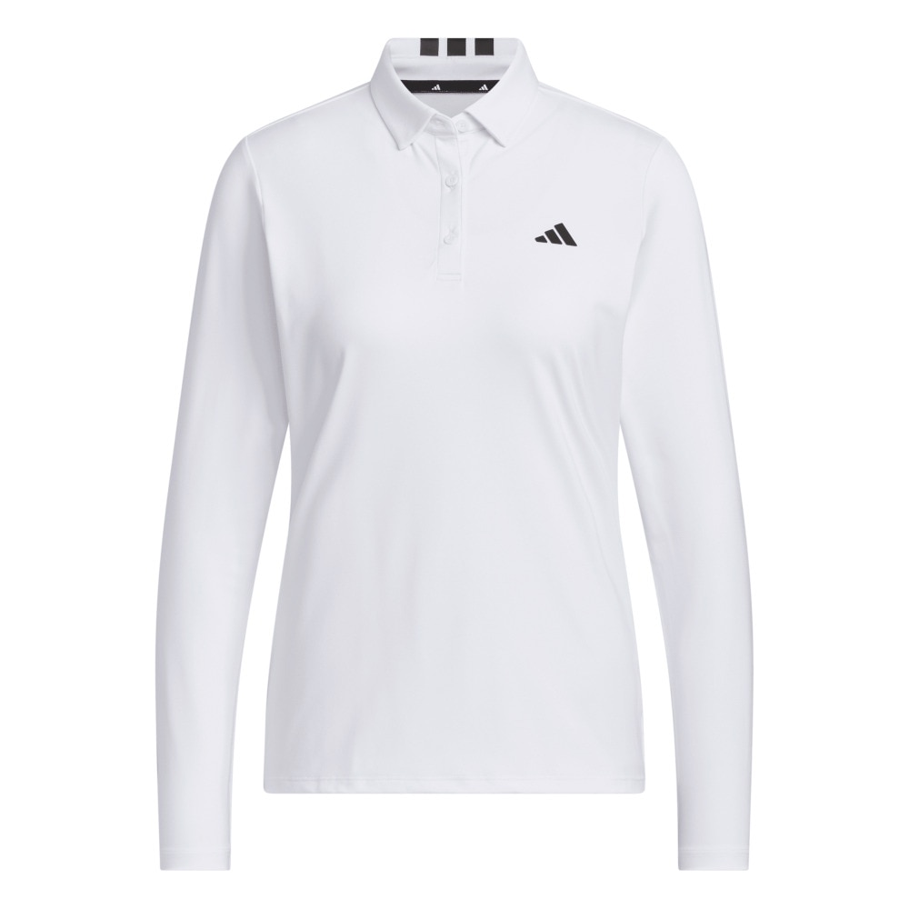 アディダス（adidas）（レディース）ゴルフウェア 長袖ポロシャツ JWK14-JM3011 W
