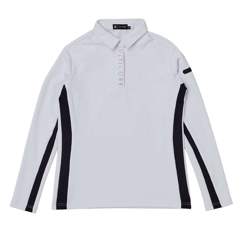 ブリヂストンゴルフ(BRIDGESTONE GOLF)ゴルフウェア UL長袖共衿シャツ FBL30FWHLL(Lady’s) ブリヂストンゴルフ（BRIDGESTONE GOLF）（レディース）ゴルフウェア