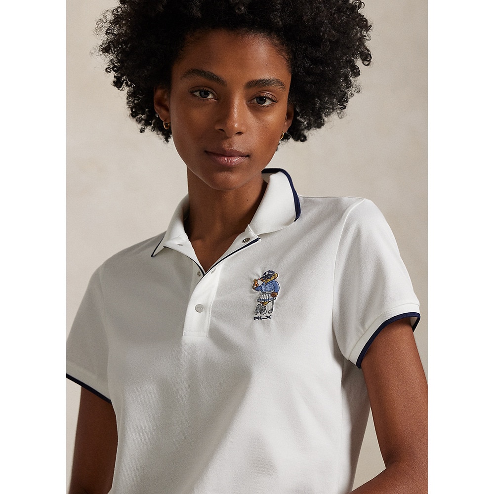 ラルフ ローレン（RALPH LAUREN）（レディース）ゴルフウェア テーラード フィット Polo ベア ポロシャツ WMXGKNINB920300100
