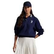 (レディース)ゴルフウェア Polo ベア フリース ロングスリーブ ポロシャツ WMXGKNINB920283410
