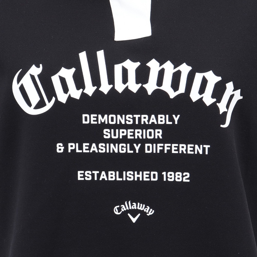 キャロウェイ（CALLAWAY）（レディース）ゴルフウェア 半袖スウェットシャツ C25217201-1010