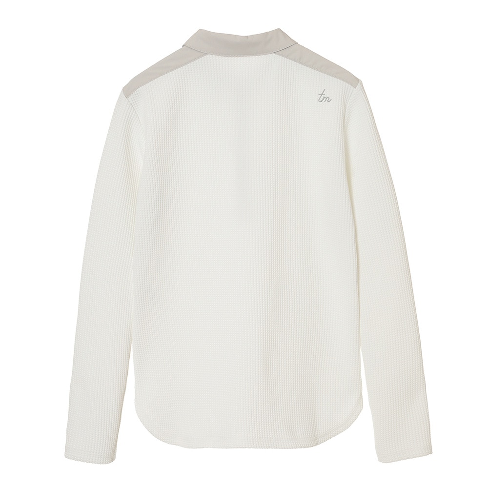 トラヴィスマシュー（Travis Mathew）（レディース）ゴルフウェア ロングスリーブ サーマル ポロ 7AM506-1WHT