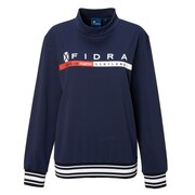 フィドラ（FIDRA）（レディース）ゴルフウェア 吸水 速乾 UV 消臭 ストレッチ 軽量 ナノガード ハイネックシャツ FD5KUG26 NVY