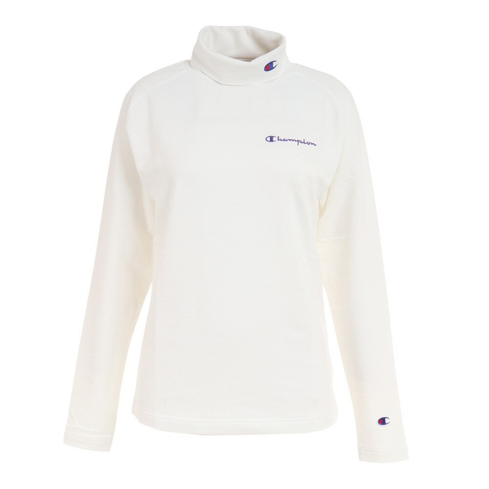 チャンピオン チャンピオン Champion レディース ゴルフウェア 保温 ストレッチ 防菌 防臭 プルオーバー タートルネックシャツ Cw Wg407 010 ゴルフ用品はヴィクトリアゴルフ