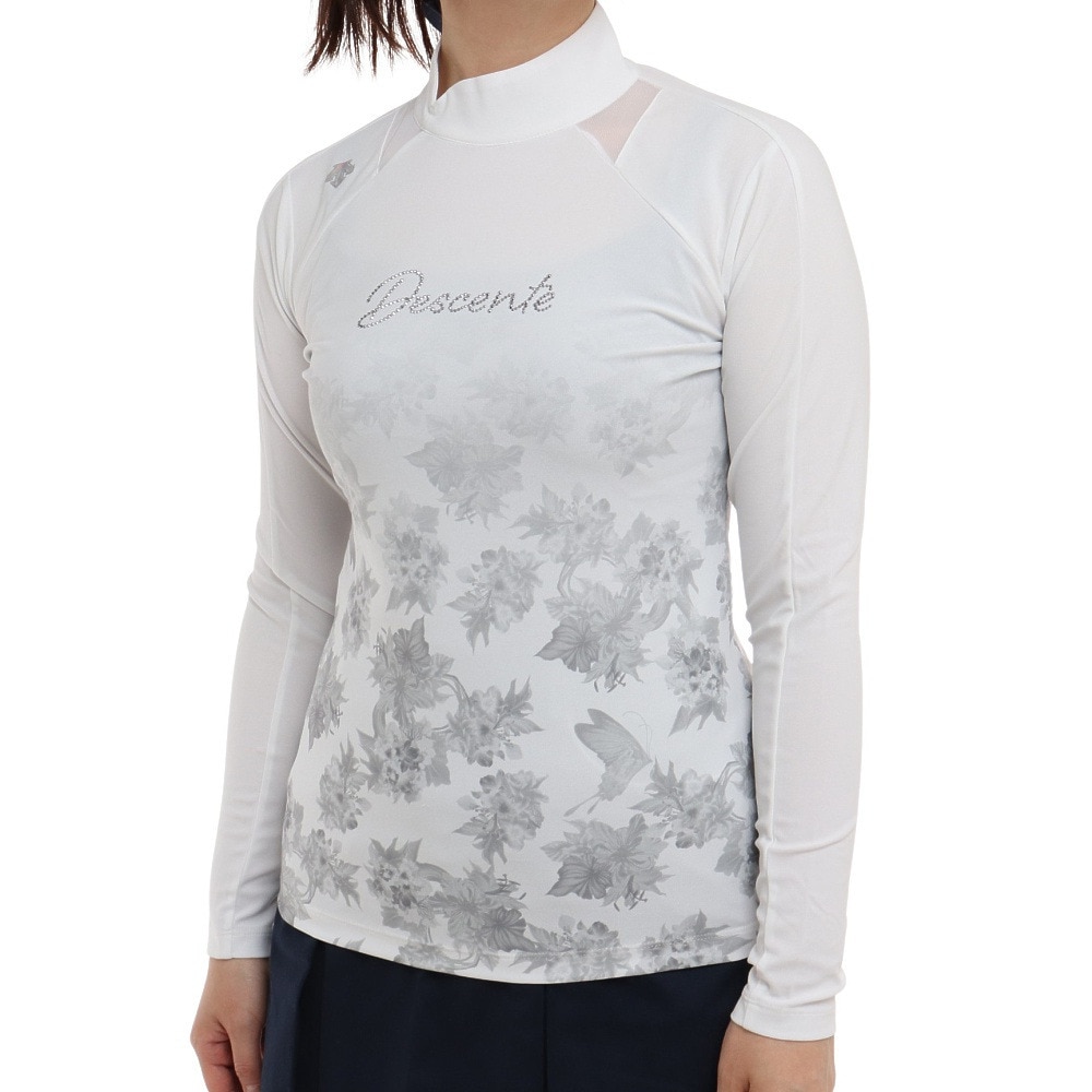 デサントゴルフ ゴルフウェア ボディシェルex鹿の子変形ネックプリントシャツ Dgwujb01 Wh00 ゴルフ用品はヴィクトリアゴルフ デサントゴルフ ゴルフウェア ボディシェルex鹿の子変形ネックプリントシャツ Dgwujb01 Wh00 ゴルフ用品はヴィクトリアゴルフ