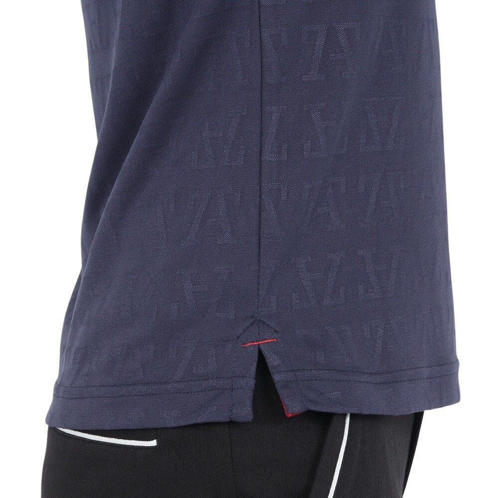 トミーアーマー（Tommy Armour）（レディース）ゴルフウェア 吸汗速乾 UV ジャガード 長袖モックネック TANB22F070012 NVY