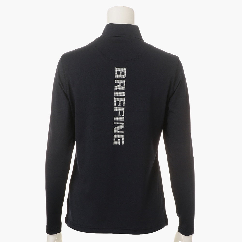 ブリーフィング（BRIEFING）（レディース）ゴルフウェア TOUR 長袖ハイネックシャツ BBG223W08-076