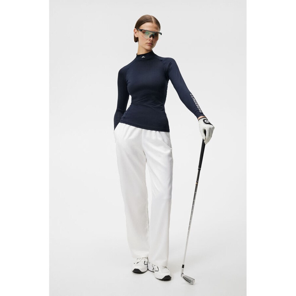 J.LINDEBERG（レディース）ゴルフウェア 吸汗 速乾 Asa Soft Compression 長袖ハイネック 072-28310-098