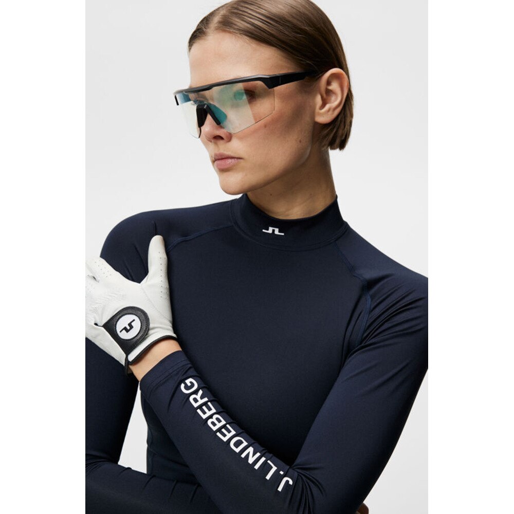 J.LINDEBERG（レディース）ゴルフウェア 吸汗 速乾 Asa Soft Compression 長袖ハイネック 072-28310-098
