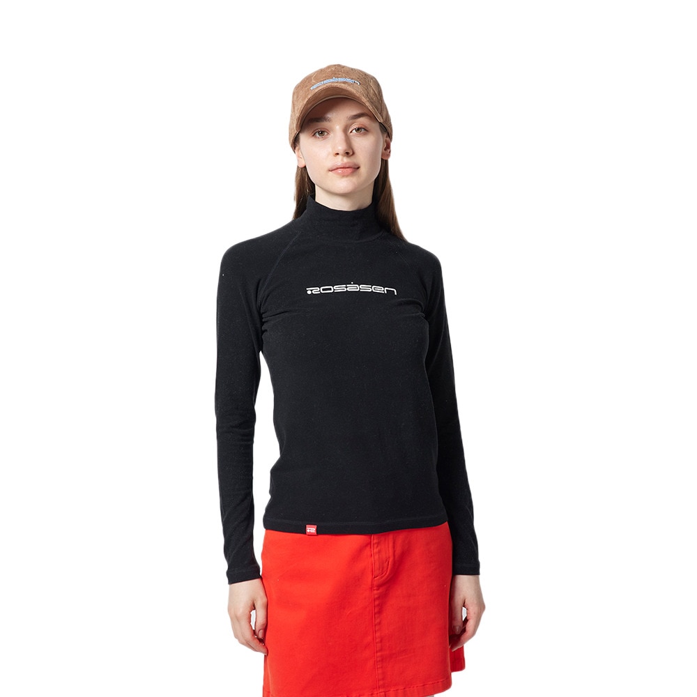 ROSASEN（レディース）ゴルフウェア インターアクション長袖ハイネックTシャツ 045-29011-019