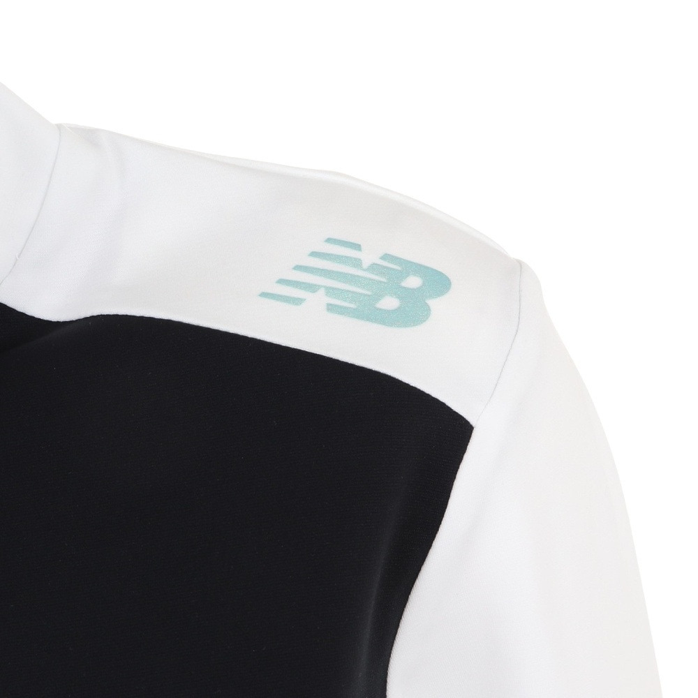 ニューバランス（new balance）（レディース）ゴルフウェア 長袖 モックネック プルオーバー 012-3267502-010