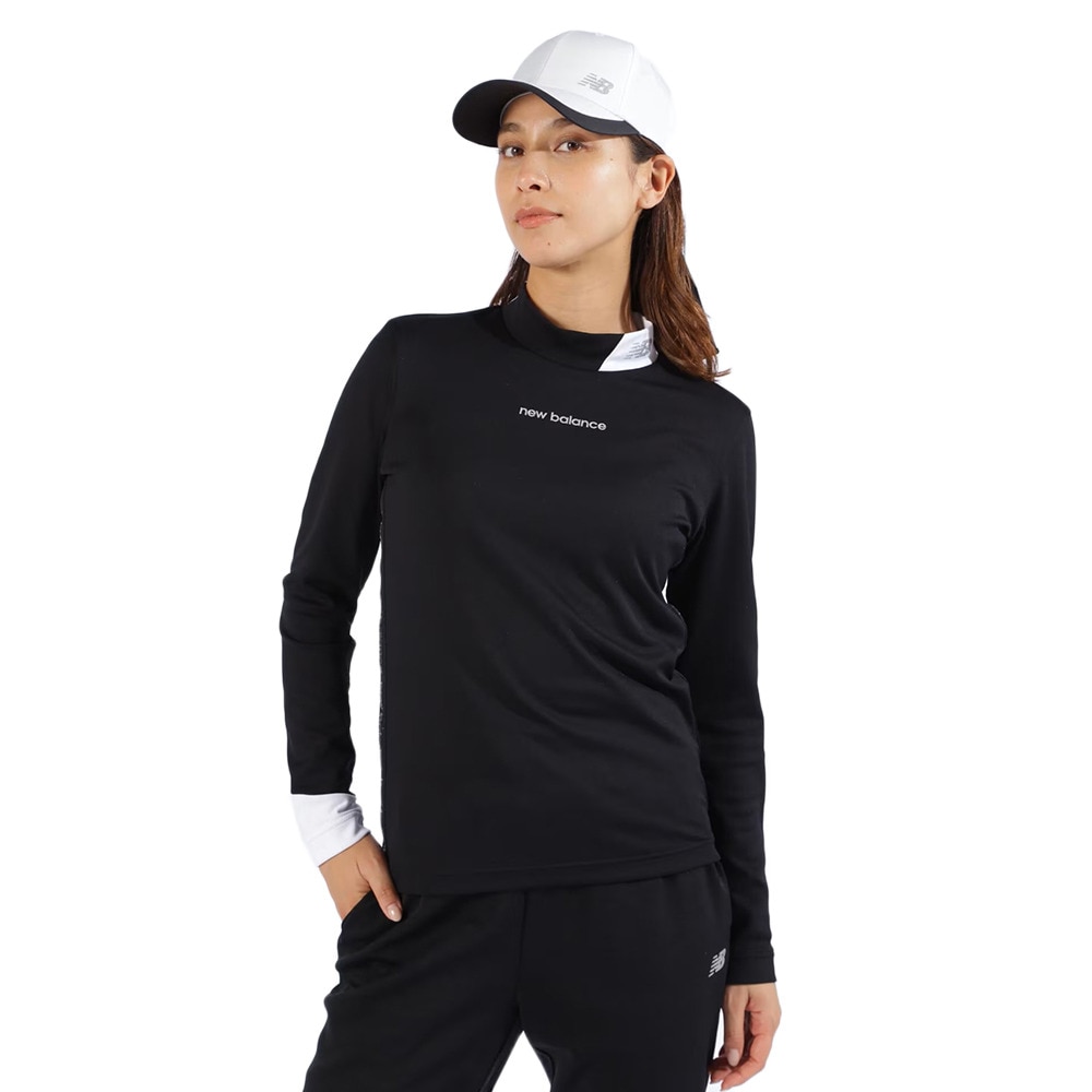 【最終値下げ】【美品】New balance golfレディース　モックネック