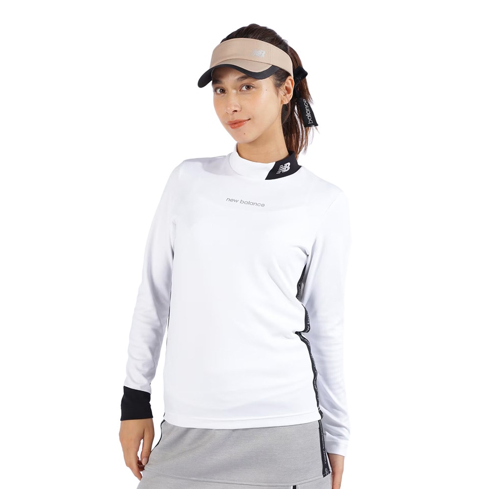 【最終値下げ】【美品】New balance golfレディース　モックネック