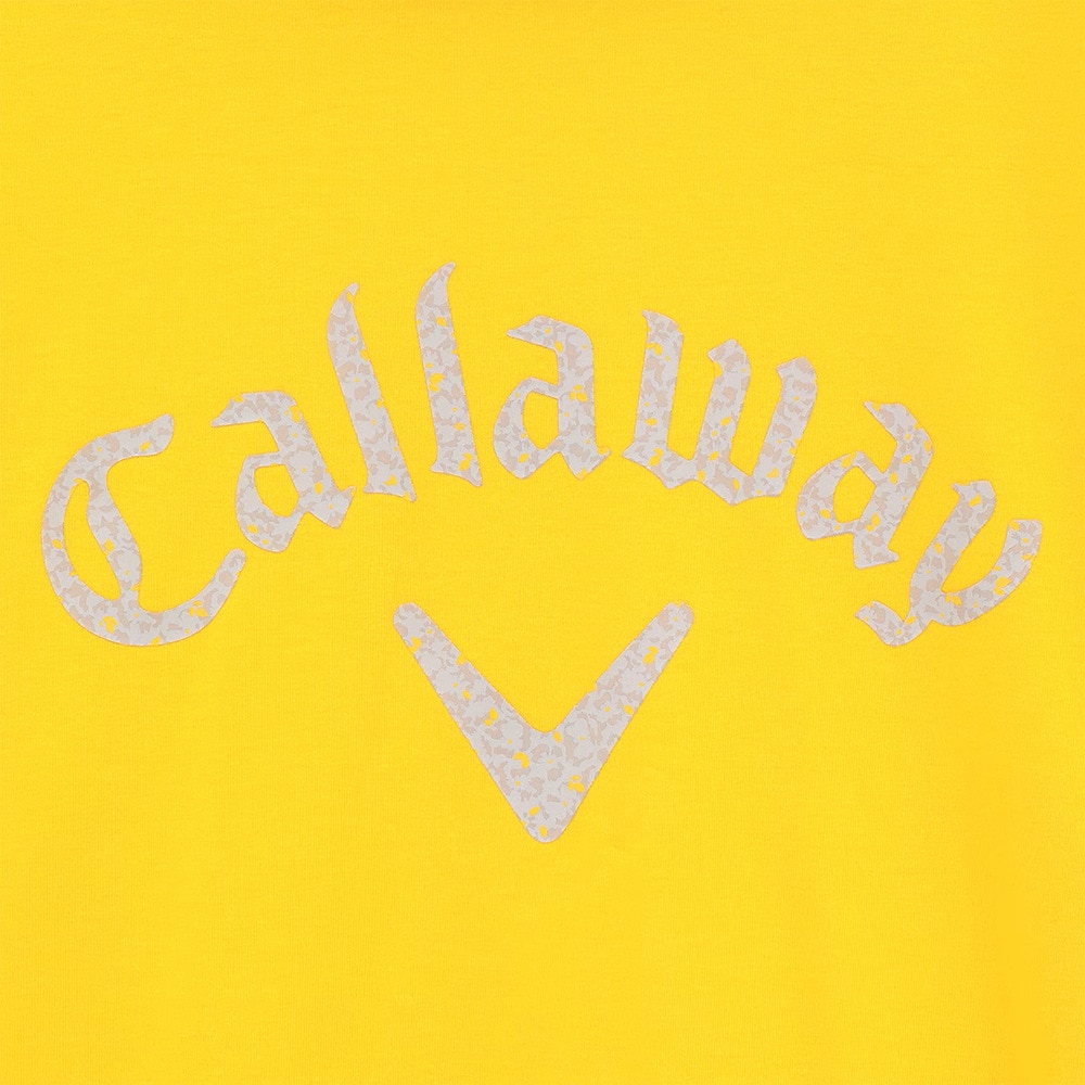 キャロウェイ（CALLAWAY）（レディース）ゴルフウェア 天竺長袖モックネックロゴプリントシャツ C23233201-1060