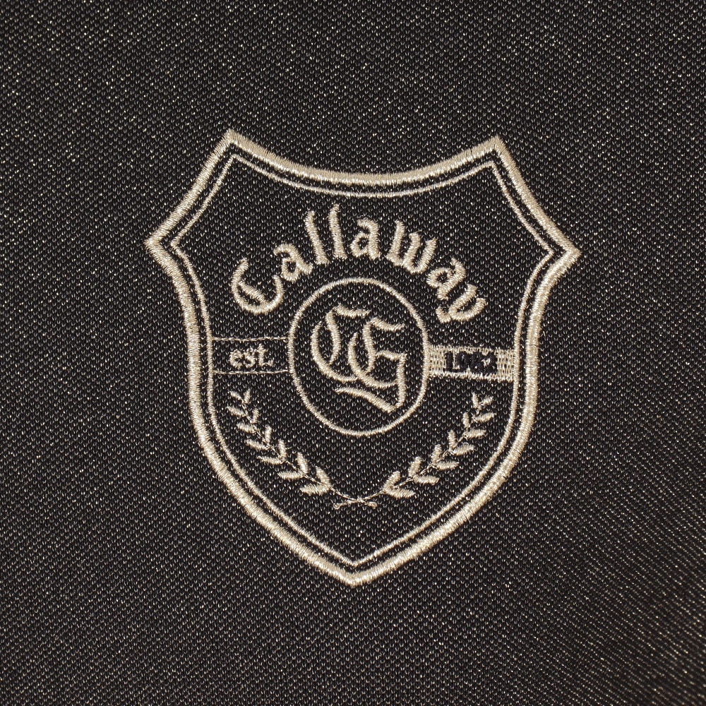 キャロウェイ（CALLAWAY）（レディース）ゴルフウェア 吸湿発熱 長袖 モックネックシャツ C23233205-1010