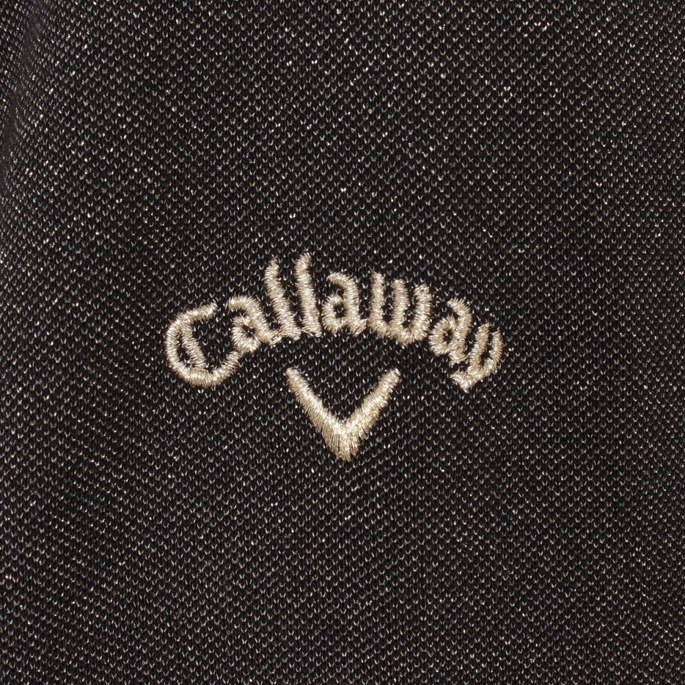 キャロウェイ（CALLAWAY）（レディース）ゴルフウェア 吸湿発熱 長袖 モックネックシャツ C23233205-1010