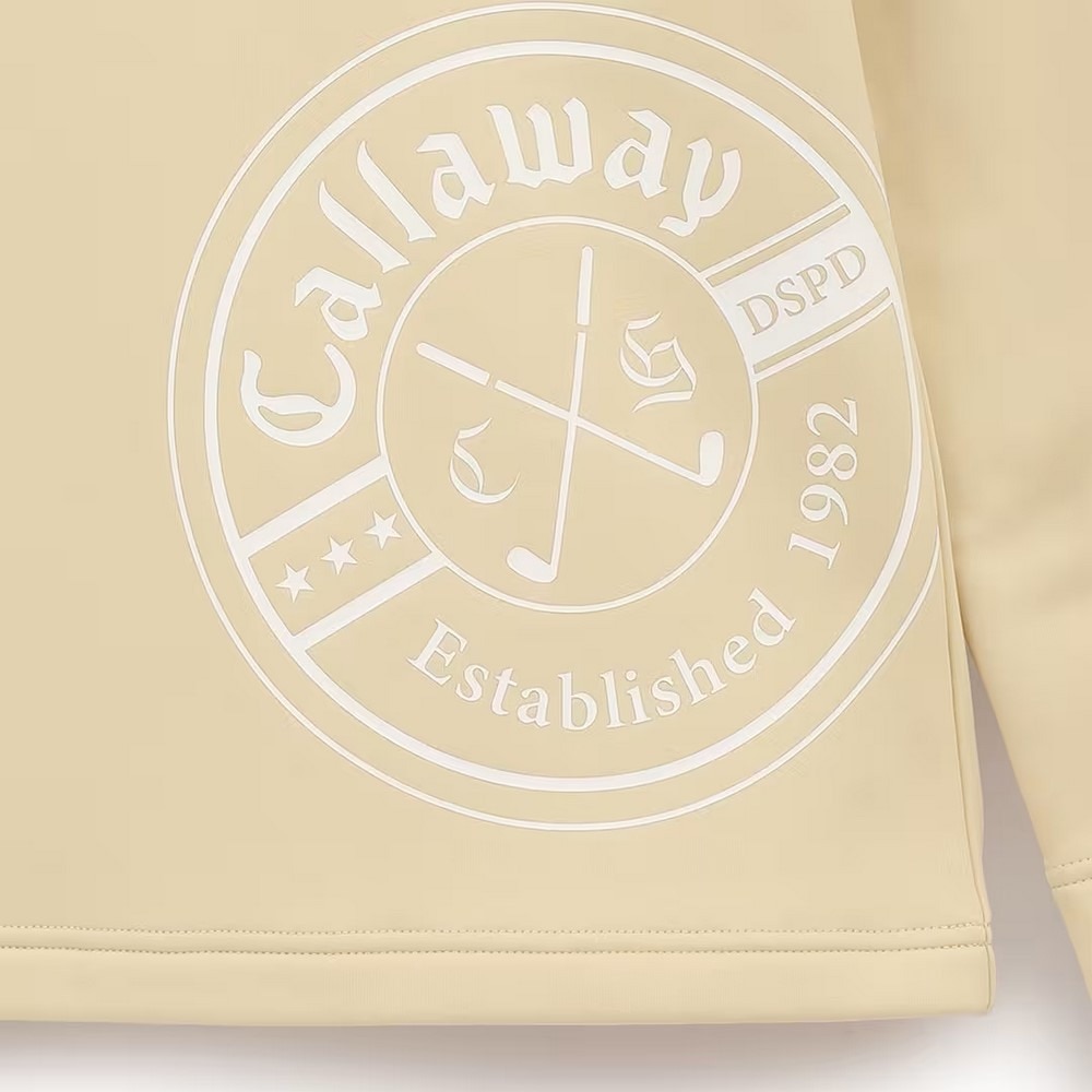 キャロウェイ（CALLAWAY）（レディース）ゴルフウェア 裏起毛 長袖モックネックシャツ C23233206-1042