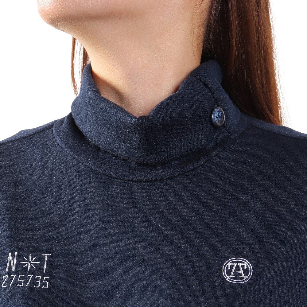 トミーアーマー（Tommy Armour）（レディース）ゴルフウェア 長袖ハイネック EVO-WOOL BTN MN TAES23F070015 NVY