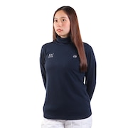 (レディース)ゴルフウェア 長袖ハイネック EVO-WOOL BTN MN TAES23F070015