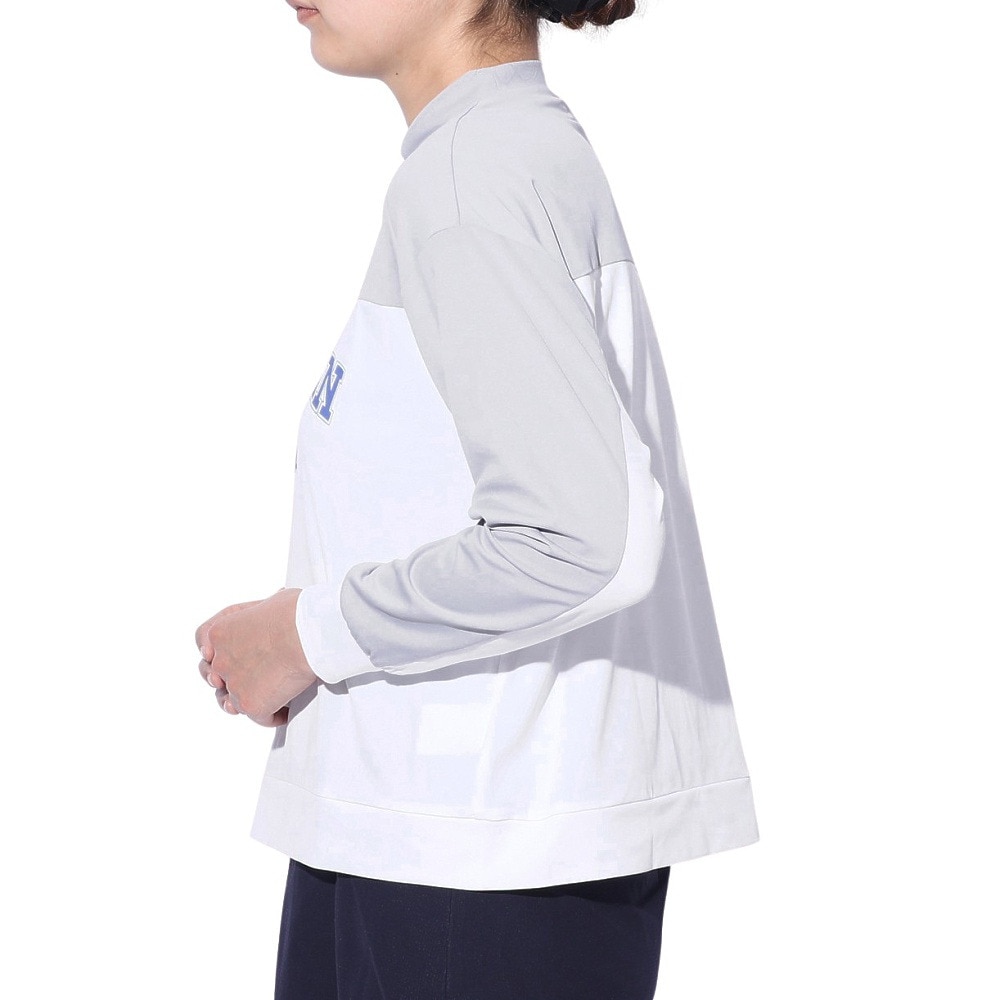ROSASEN（レディース）ゴルフウェア 吸水速乾 A-Line 冷感UV 長袖Tシャツ 048-21311-012