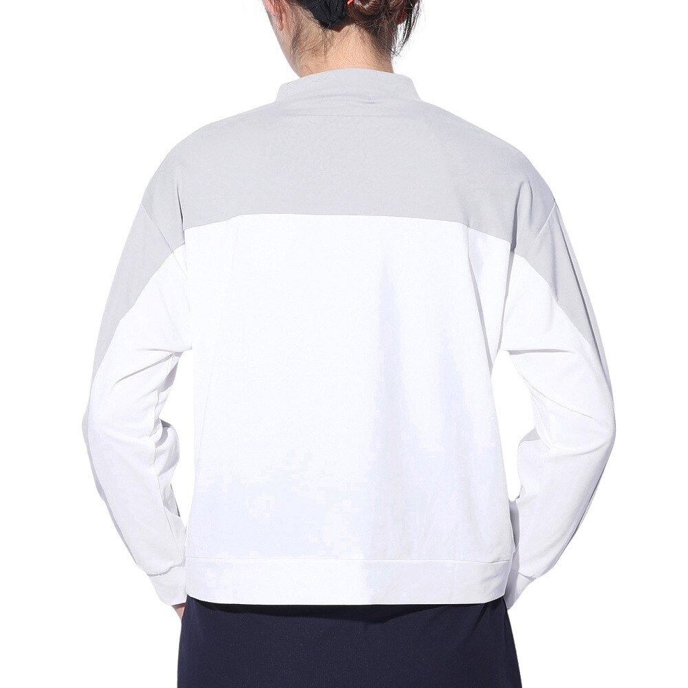 ROSASEN（レディース）ゴルフウェア 吸水速乾 A-Line 冷感UV 長袖Tシャツ 048-21311-012