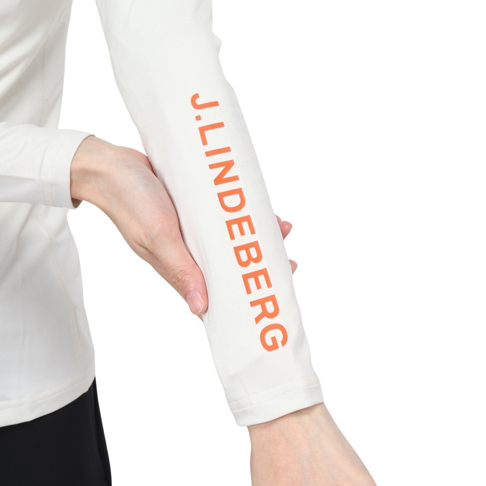 J.LINDEBERG（レディース）ゴルフウェア 吸水速乾 Asa Soft Compression 長袖ハイネック 072-21310-051