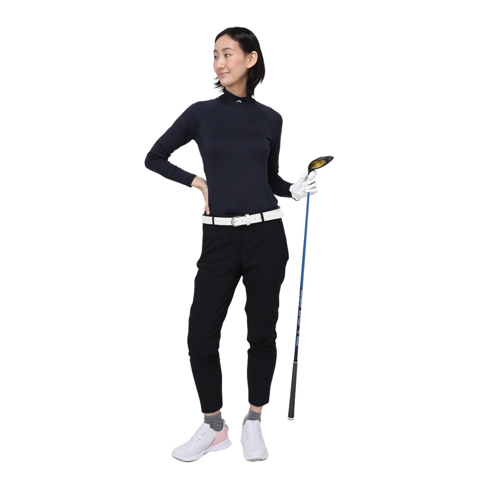 J.LINDEBERG（レディース）ゴルフウェア 吸水速乾 Asa Soft Compression 長袖ハイネック 072-21310-098