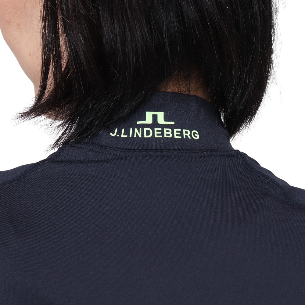 J.LINDEBERG（レディース）ゴルフウェア 吸水速乾 Asa Soft Compression 長袖ハイネック 072-21310-098