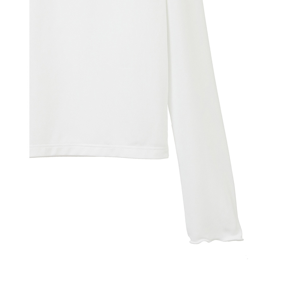 トラヴィスマシュー（Travis Mathew）（レディース）ゴルフウェア 長袖モックネックTシャツ 7AJ507-1WHT