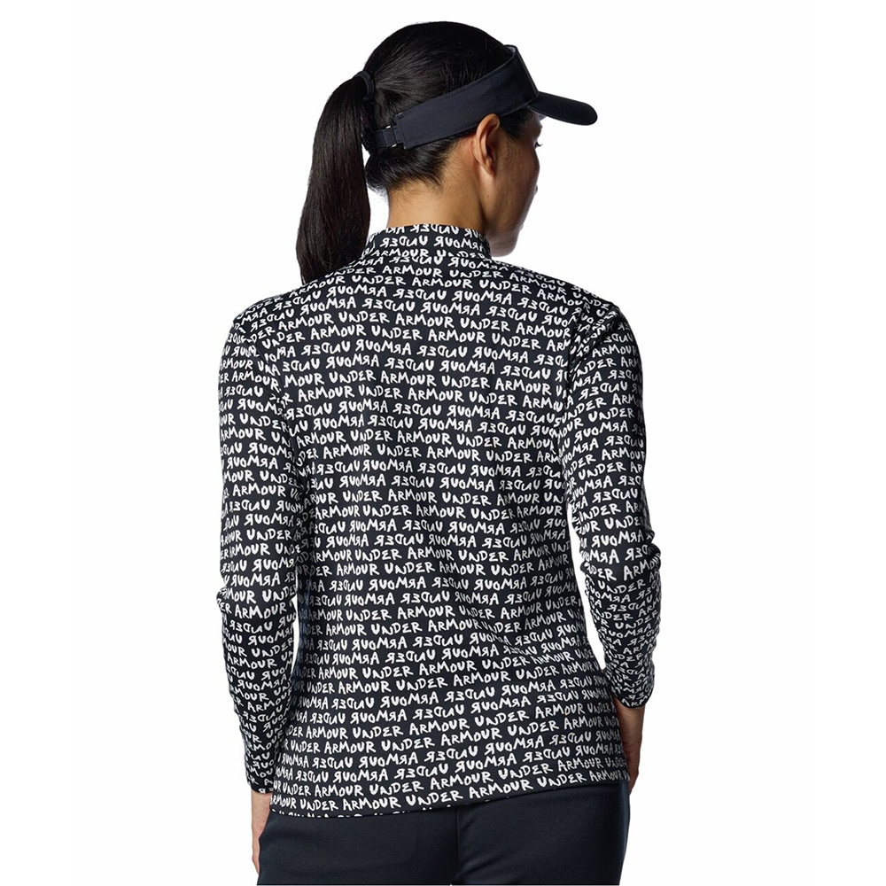 アンダーアーマー（UNDER ARMOUR）（レディース）ゴルフウェア ArmourKnit長袖シャツ 1388328 001