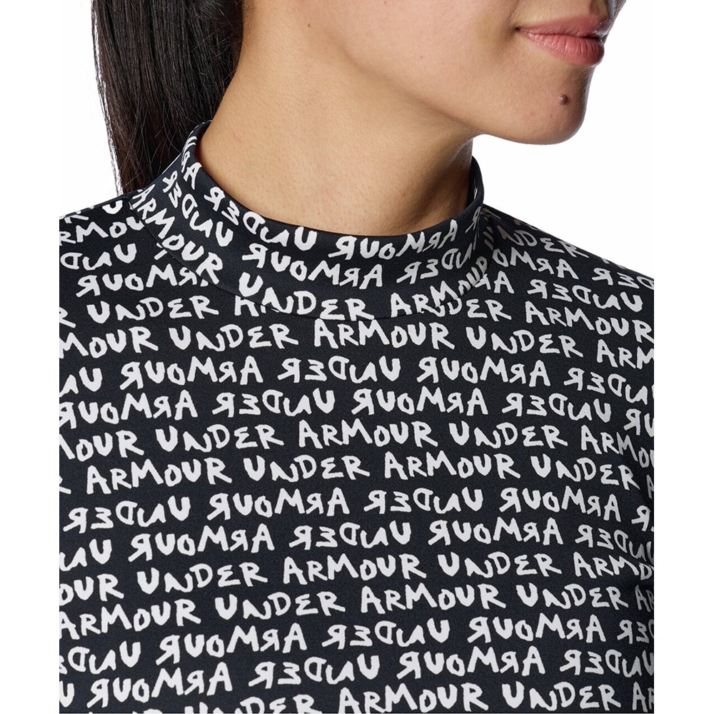 アンダーアーマー（UNDER ARMOUR）（レディース）ゴルフウェア ArmourKnit長袖シャツ 1388328 001