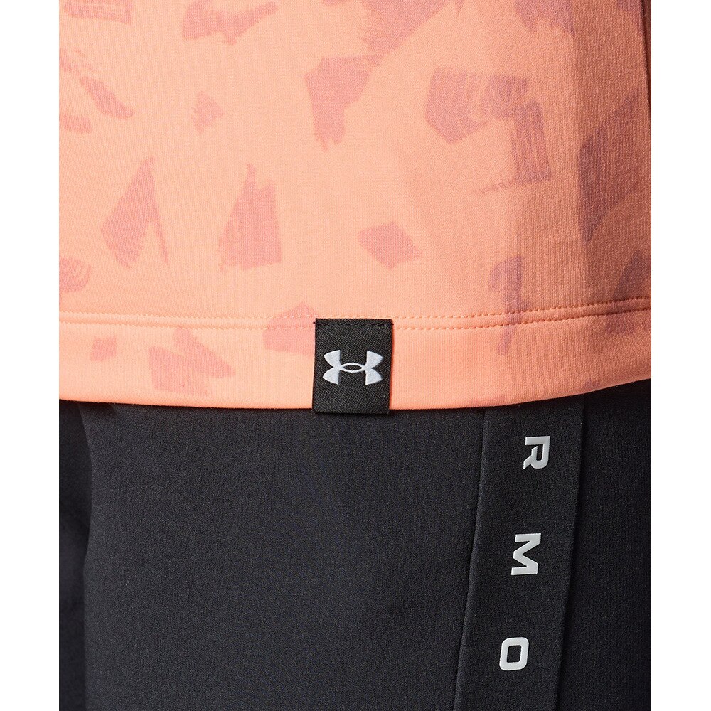 アンダーアーマー（UNDER ARMOUR）（レディース）ゴルフウェア 裏起毛 速乾 コールドギア プロ プリント ロングスリーブ モックネック 1388331 897