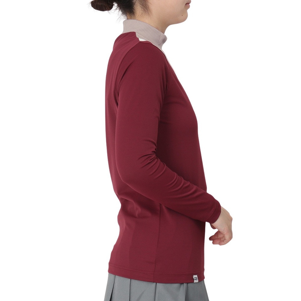 ROSASEN（レディース）ゴルフウェア 速乾 冷感 A-Line UV ロングTシャツ 048-22911-068