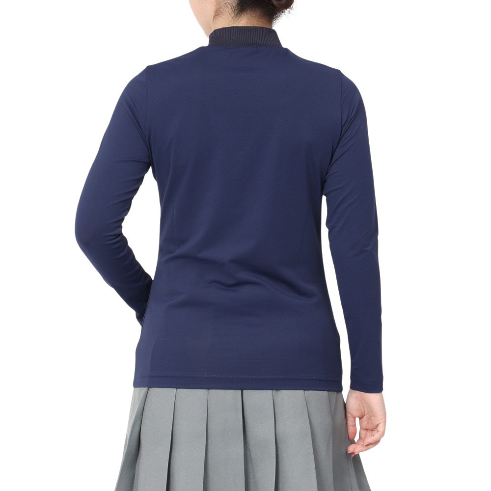 ROSASEN（レディース）ゴルフウェア 速乾 冷感 A-Line UV ロングTシャツ 048-22911-098