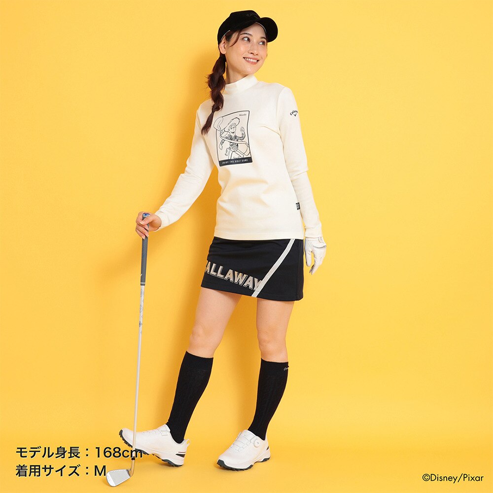 キャロウェイ（CALLAWAY）（レディース）ゴルフウェア Toy Story COLLECTION ポンチモックネックシャツ C24233230-1030