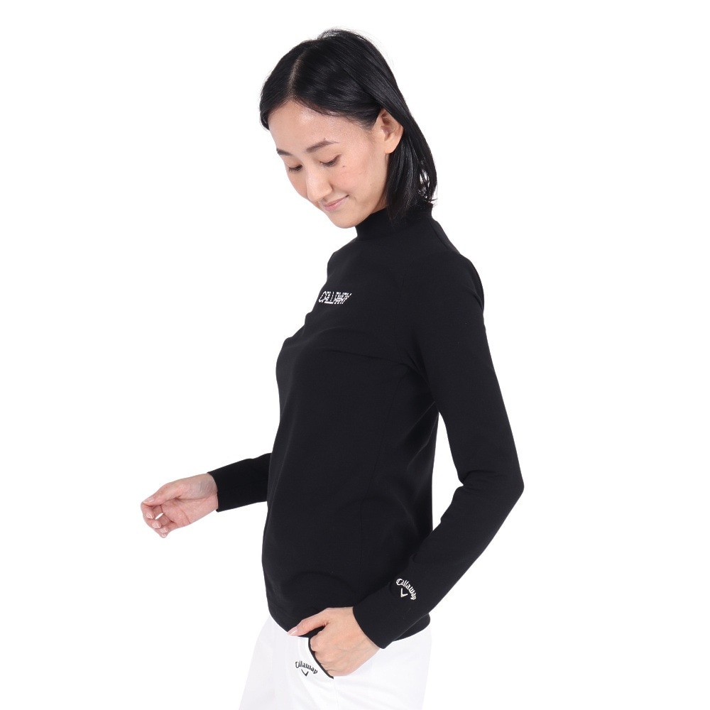 新品未使用 メルセデスベンツ Callaway モックネックシャツ ゴルフウェア Callaway キャロウェイ ゴルフ カノコ＆ドットエア モックネック